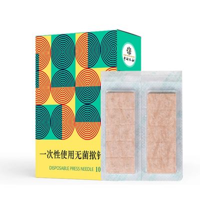 100 штук на коробку Иглы для акупунктурного пресса с пластиковой ручкой и методом стерилизации газа оксида этилена