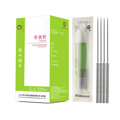 качество  Silvery Zhongyan Taihe Acupuncture Needles Painless Intradermal Needles For Facial Acupuncture Фабрика
