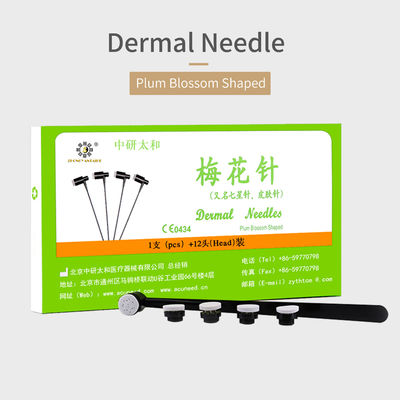 качество  ISO13485 Plum Blossom 7 Star Needle Acupuncture With 12 Replaceable Heads Фабрика