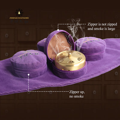 Сертификация CE TUV ISO GMP Желтовато-коричневый Moxa Moxibustion для эффективного лечения