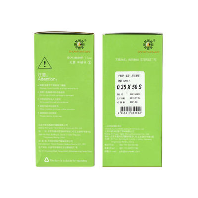 Экологически чистые иглы для внутрикожной терапии для внутрикожной иглоукалывания