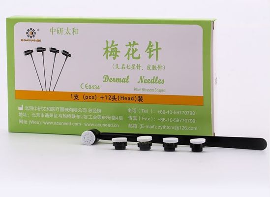 PVC ручка одноразовая стерильная дермальная игла для профессионального безопасного ухода за кожей
