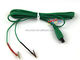 быстрый кабель аллигаторного зажима 3A для стимулятора KWD808 иглоукалывания