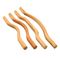 Полные инструменты массажа Gua Sha терапией тела деревянные установили 4 в 1 глубокий выскабливать