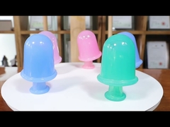 Чашки силикона качества еды придавая форму чашки установили массаж глаза стороны для здравоохранения